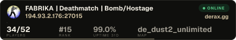 FABRIKA | Deathmatch | Bomb/Hostage