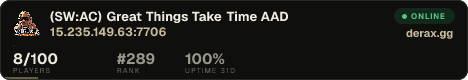 (SW:AC) Great Things Take Time AAD