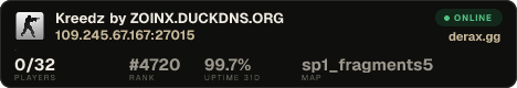 Kreedz by ZOINX.DUCKDNS.ORG