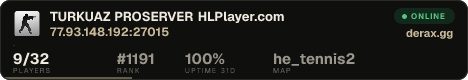TURKUAZ PROSERVER HLPlayer.com