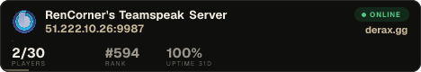 RenCorner's Teamspeak Server