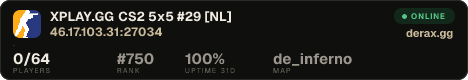 XPLAY.GG • CS2 5x5 #29 • [NL]