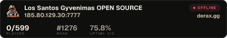 Los Santos Gyvenimas OPEN SOURCE