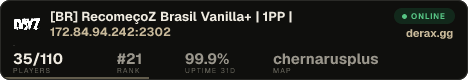 [BR] RecomeçoZ Brasil Vanilla+ | 1PP |