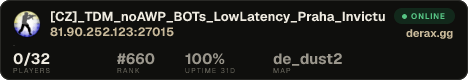 [CZ]_TDM_noAWP_BOTs_LowLatency_Praha_Invictus.cz