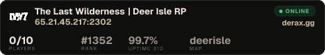 The Last Wilderness | Deer Isle RP