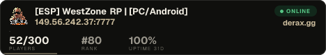 [ESP] WestZone RP | [PC/Android]