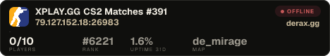 XPLAY.GG • CS2 Matches #391
