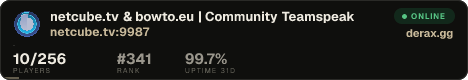 netcube.tv & bowto.eu | Community Teamspeak³