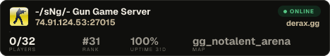 -/sNg/- Gun Game Server