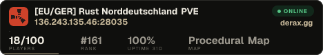 [EU/GER] Rust Norddeutschland PVE