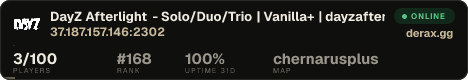 DayZ Afterlight - Solo/Duo/Trio | Vanilla+ | dayzafterlight.de