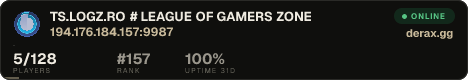 TS.LOGZ.RO # LEAGUE OF GAMERS ZONE